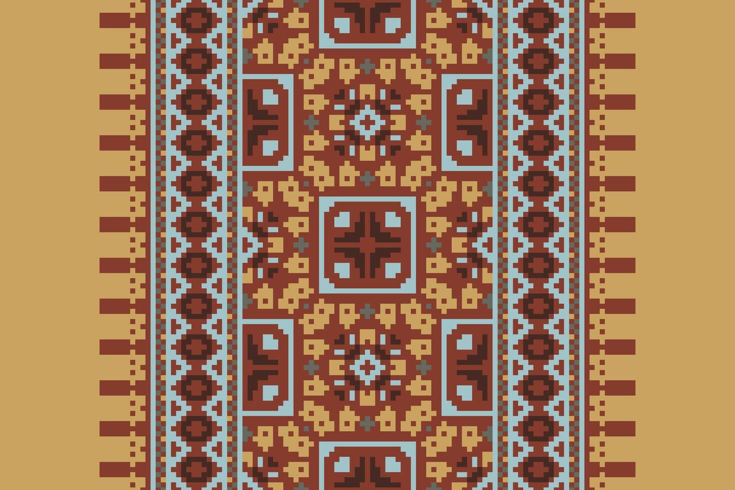 Plazo pattern Seamless Australian aboriginal pattern Motif embroidery, Pixel Ikat embroidery Design for Print kurta pattern mughal motifs tapestry pattern floral repeat vector
