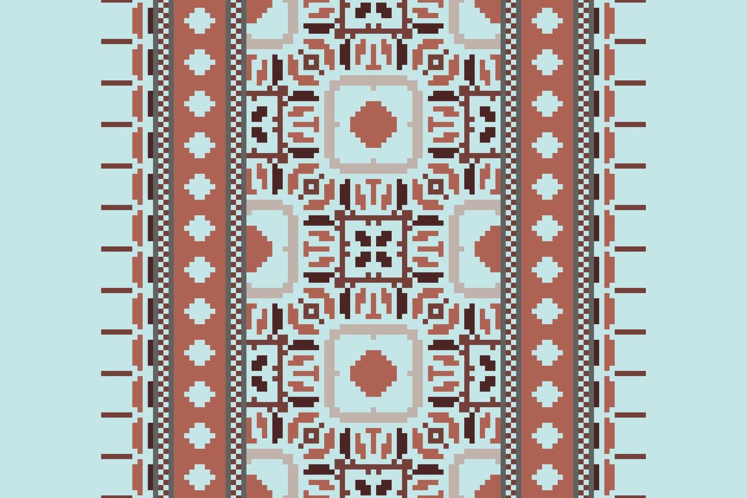 Plazo pattern Seamless Australian aboriginal pattern Motif embroidery, Pixel Ikat embroidery Design for Print australian curtain pattern geometric pillow model kurti mughal flowers vector