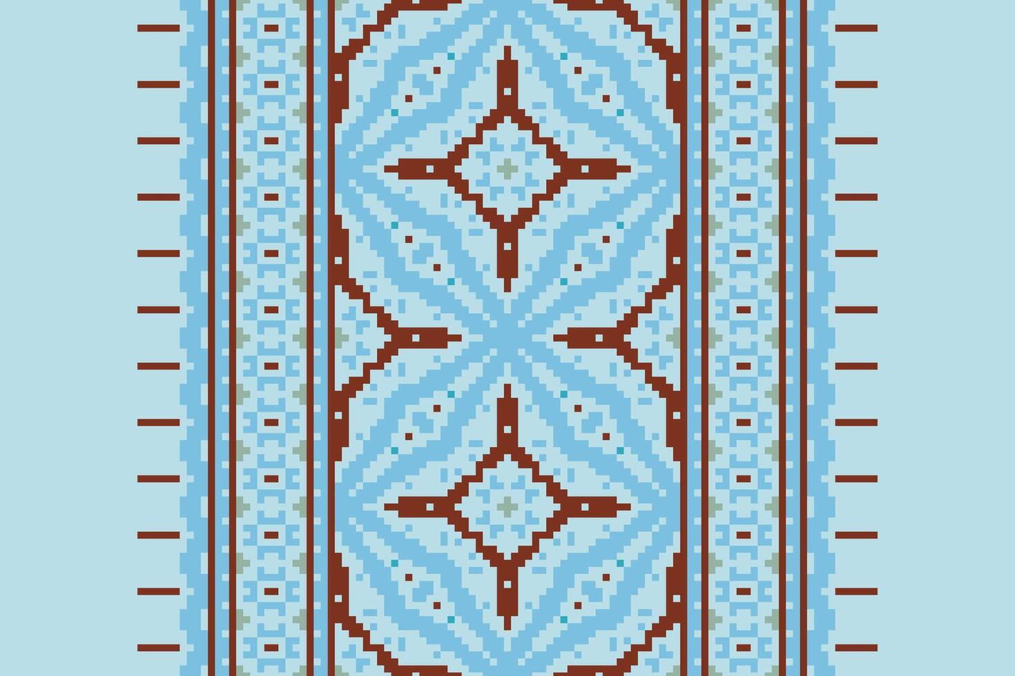 Plazo pattern Seamless Mughal architecture Motif embroidery, Pixel Ikat embroidery Design for Print lace pattern seamless pattern vintage shibori jacquard seamless vector
