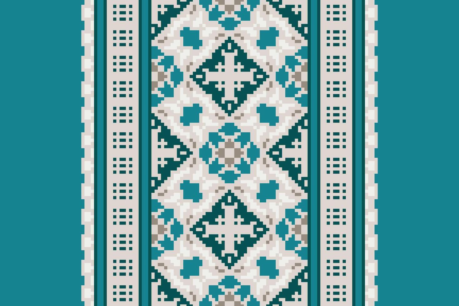 Plazo pattern Seamless Scandinavian pattern Motif embroidery, Pixel Ikat embroidery Design for Print jacquard slavic pattern folklore pattern kente arabesque vector