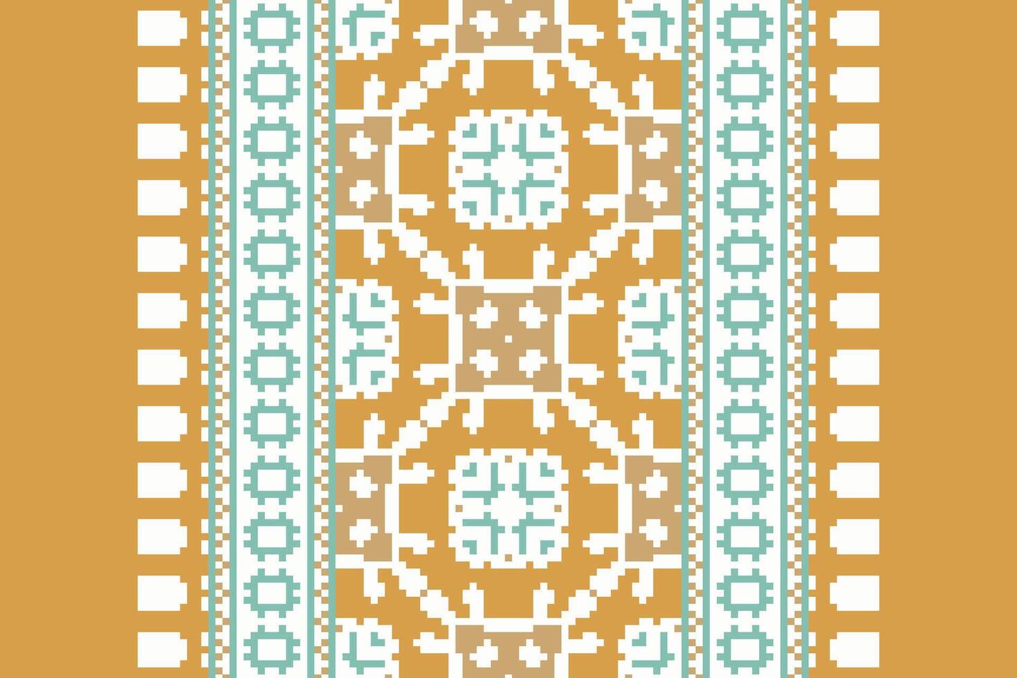 Banarasi Pattern Seamless Native American, Motif embroidery, Pixel Ikat embroidery Design for Print australian curtain pattern geometric pillow model kurti mughal flowers vector