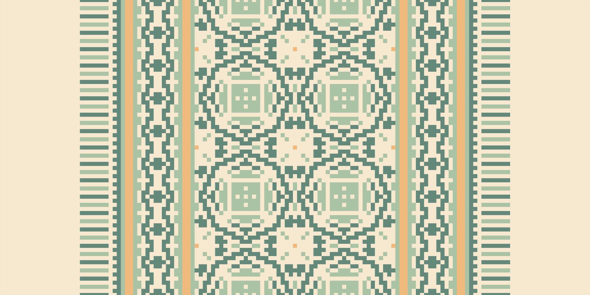 Motif folklore pattern Seamless Australian aboriginal pattern Motif embroidery, Pixel Ikat embroidery Design for Print jacquard slavic pattern folklore pattern kente arabesque vector