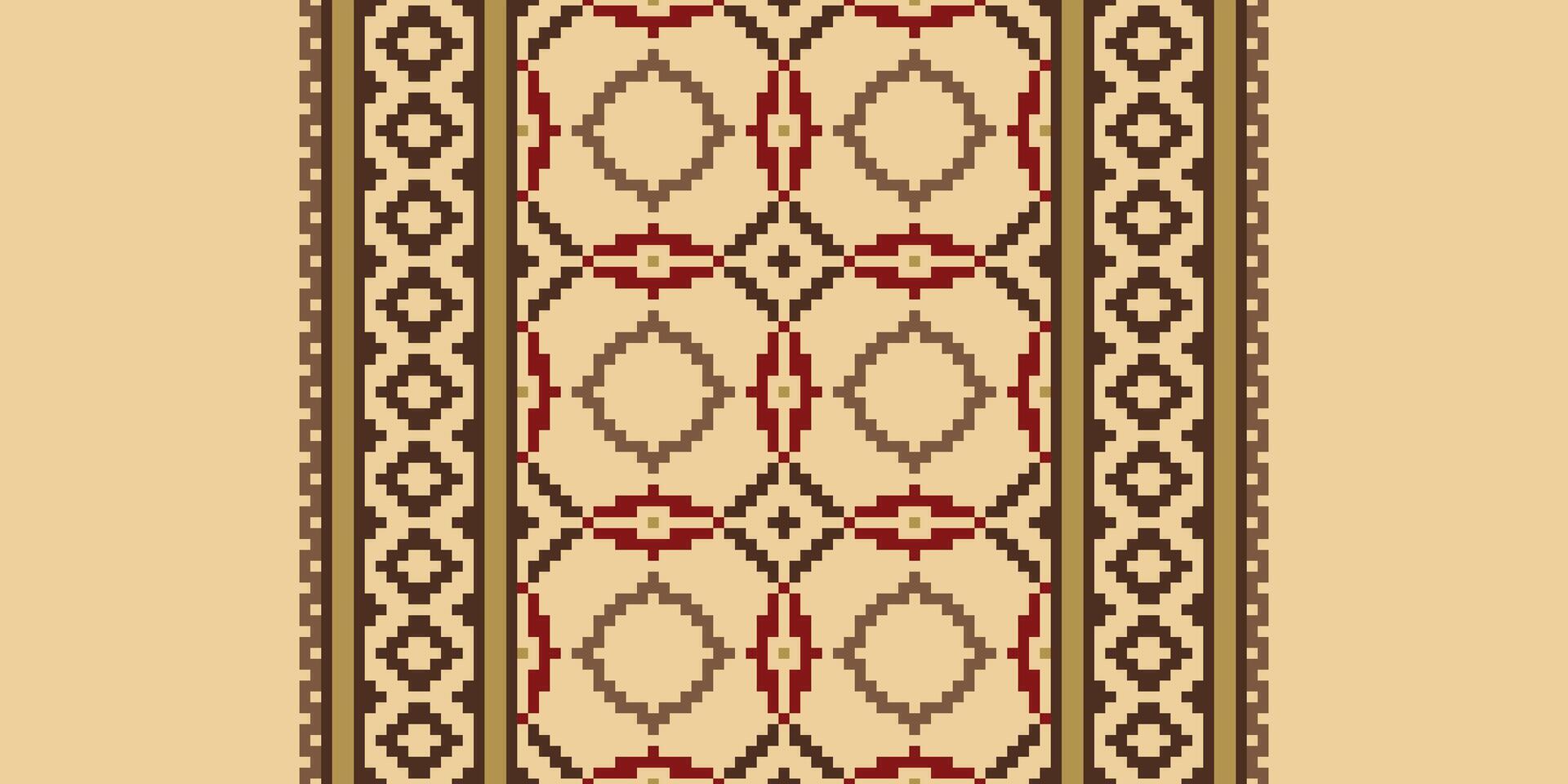Tie dye Pattern Seamless Australian aboriginal pattern Motif embroidery, Pixel Ikat embroidery Design for Print figure tribal ink on cloth patola sari vector