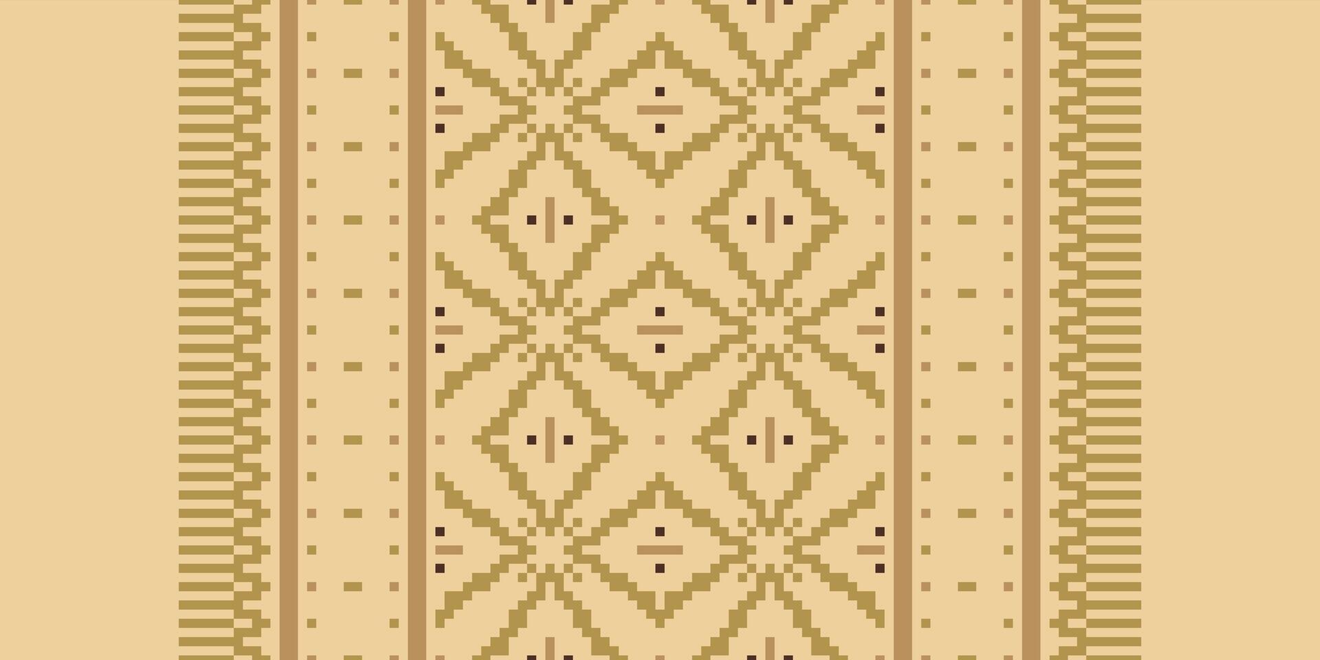 Tie dye Pattern Seamless Australian aboriginal pattern Motif embroidery, Pixel Ikat embroidery Design for Print egyptian pattern tibetan mandala bandanna vector