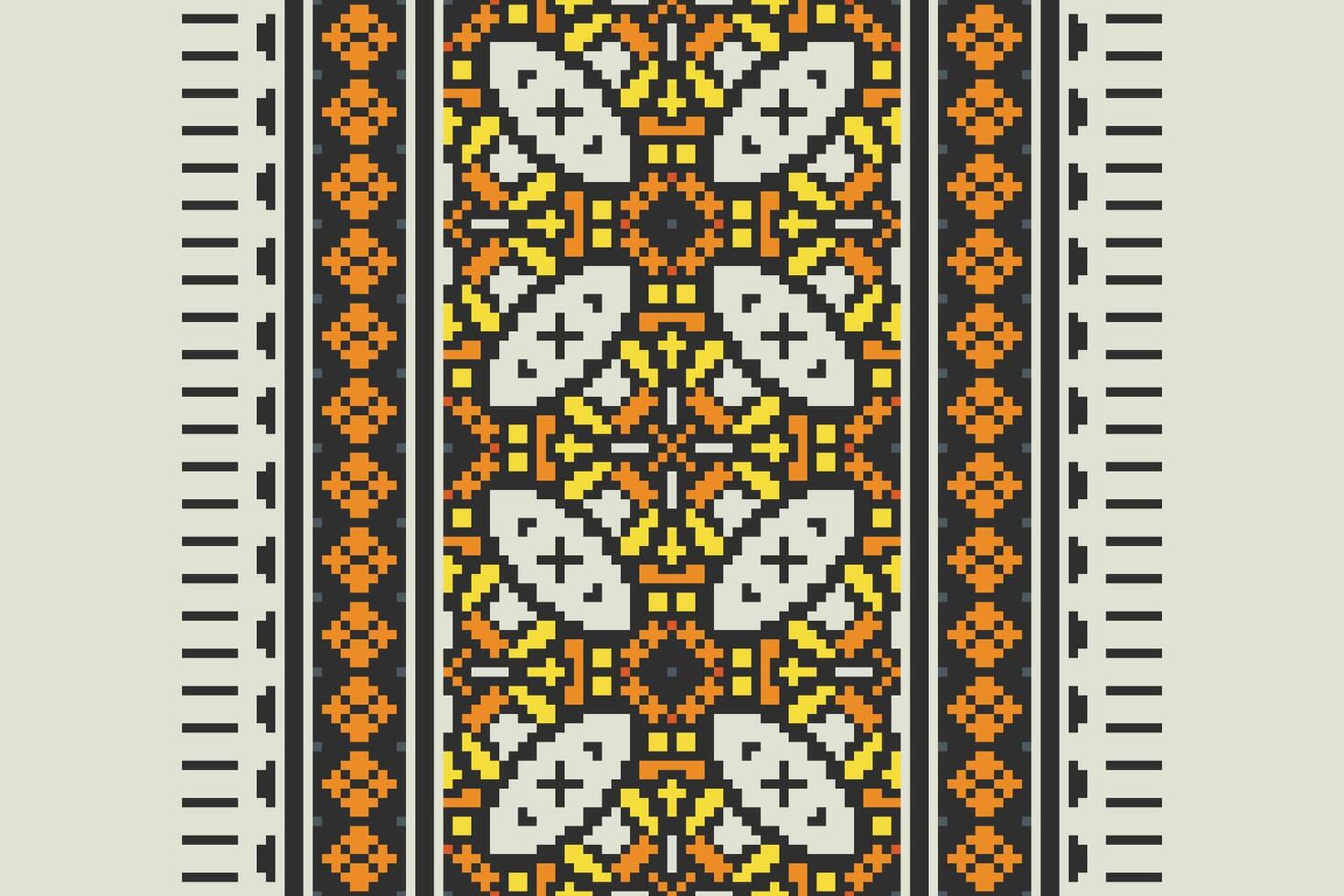 Kurti Pattern Seamless Australian aboriginal pattern Motif embroidery, Pixel Ikat embroidery Design for Print australian curtain pattern geometric pillow model kurti mughal flowers vector