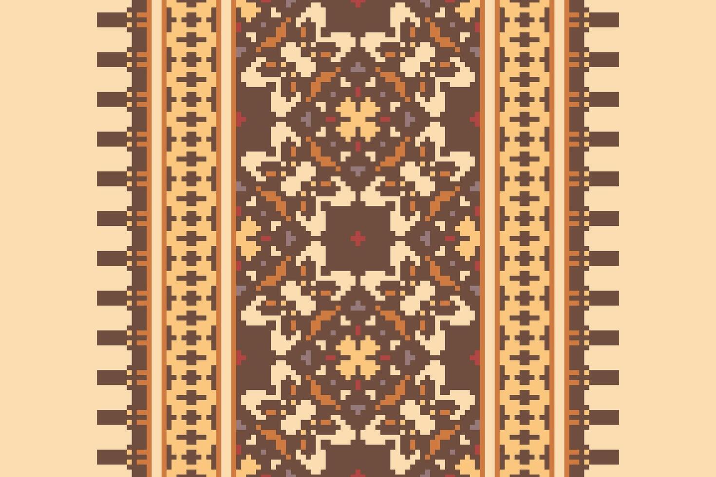 Kurti Pattern Seamless Australian aboriginal pattern Motif embroidery, Pixel Ikat embroidery Design for Print lace pattern seamless pattern vintage shibori jacquard seamless vector