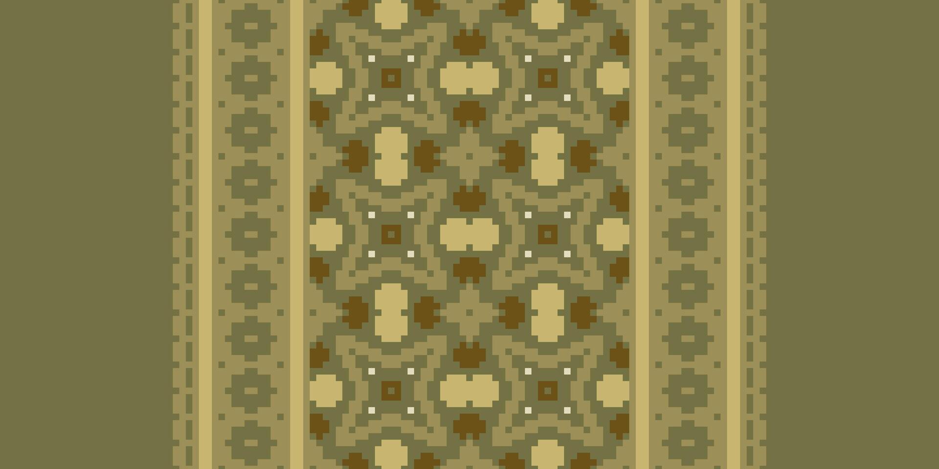 Tie dye Pattern Seamless Mughal architecture Motif embroidery, Pixel Ikat embroidery Design for Print kurta pattern mughal motifs tapestry pattern floral repeat vector