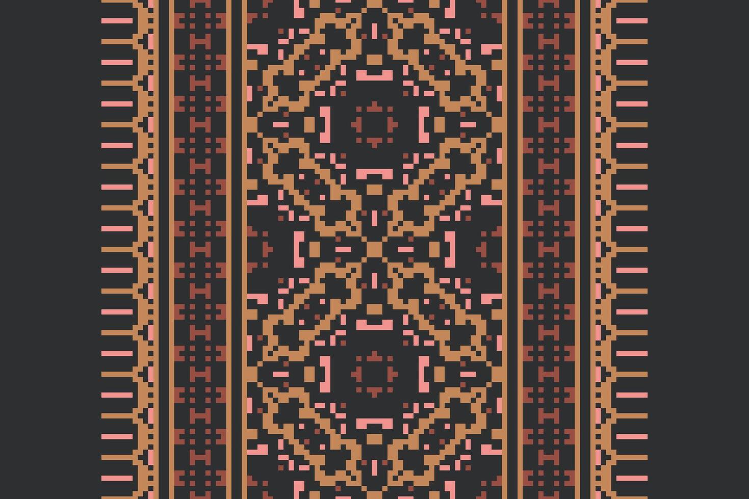 Ghagra Pattern Seamless Bandana print silk Motif embroidery, Pixel Ikat embroidery Design for Print lace pattern seamless pattern vintage shibori jacquard seamless vector