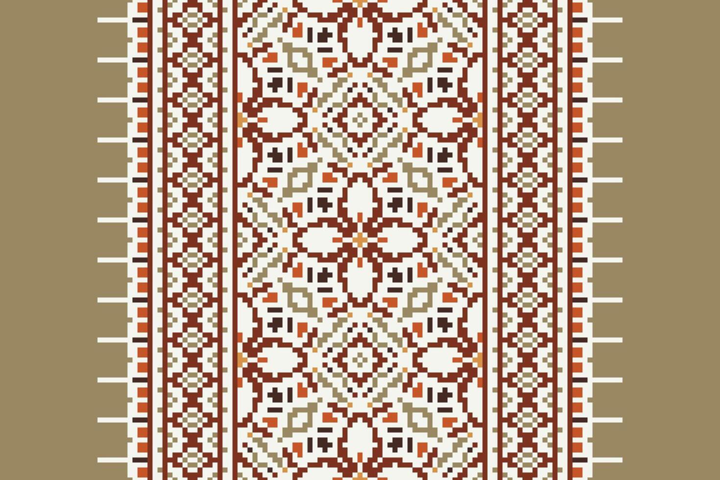 Ghagra Pattern Seamless Australian aboriginal pattern Motif embroidery, Pixel Ikat embroidery Design for Print border embroidery ancient egypt vector