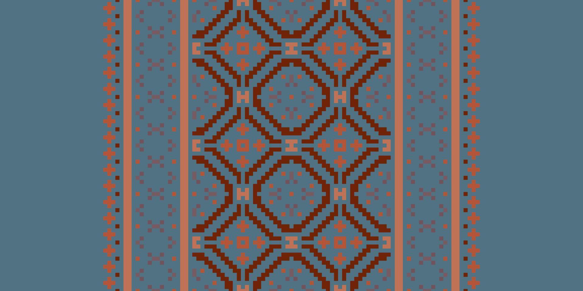 Tie dye Pattern Seamless Scandinavian pattern Motif embroidery, Pixel Ikat embroidery Design for Print scarf hijab pattern kerchief Pixel Ikat Silk kurti model mughal patterns vector