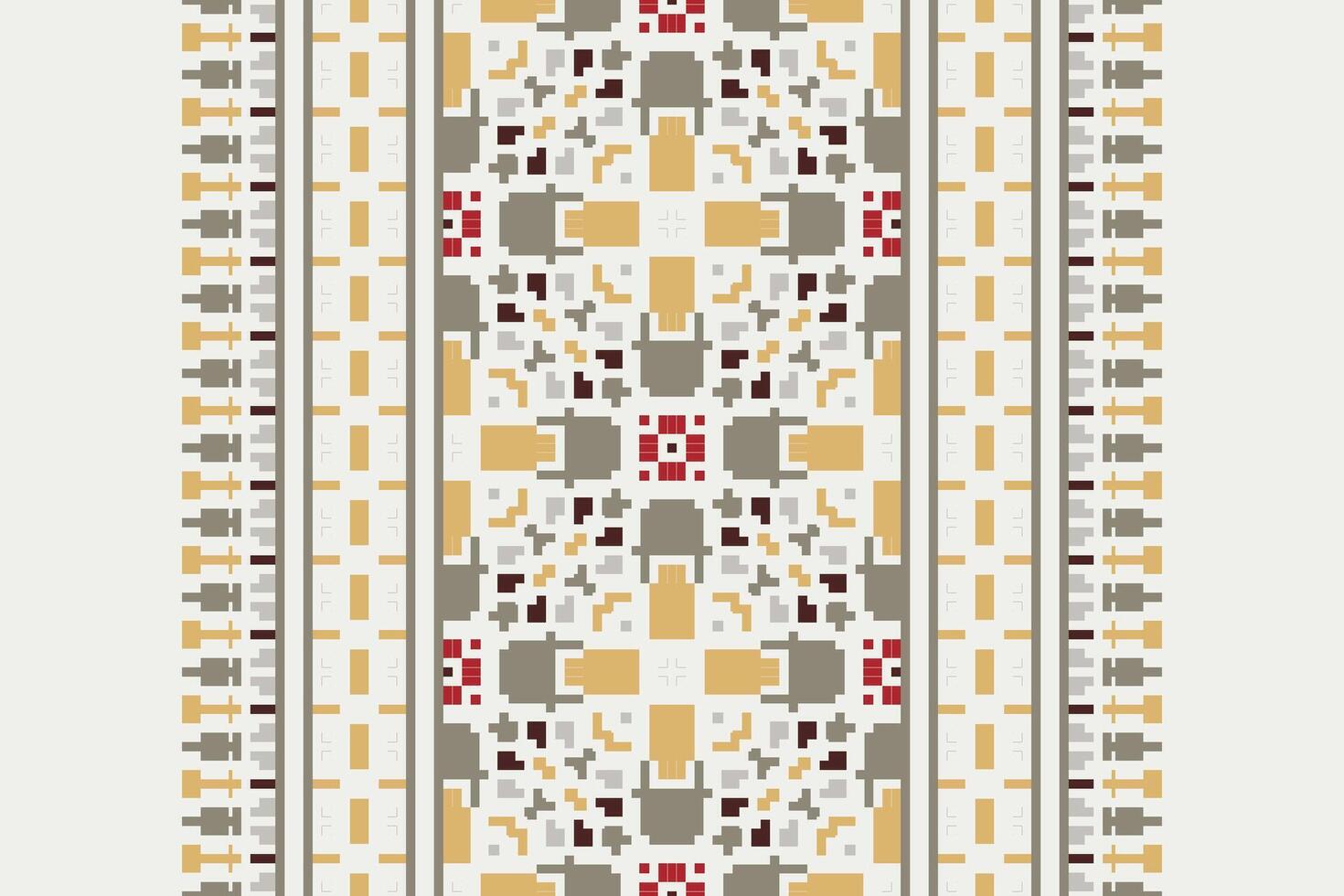 Motif folklore pattern Seamless Scandinavian pattern Motif embroidery, Pixel Ikat embroidery Design for Print lace pattern seamless pattern vintage shibori jacquard seamless vector