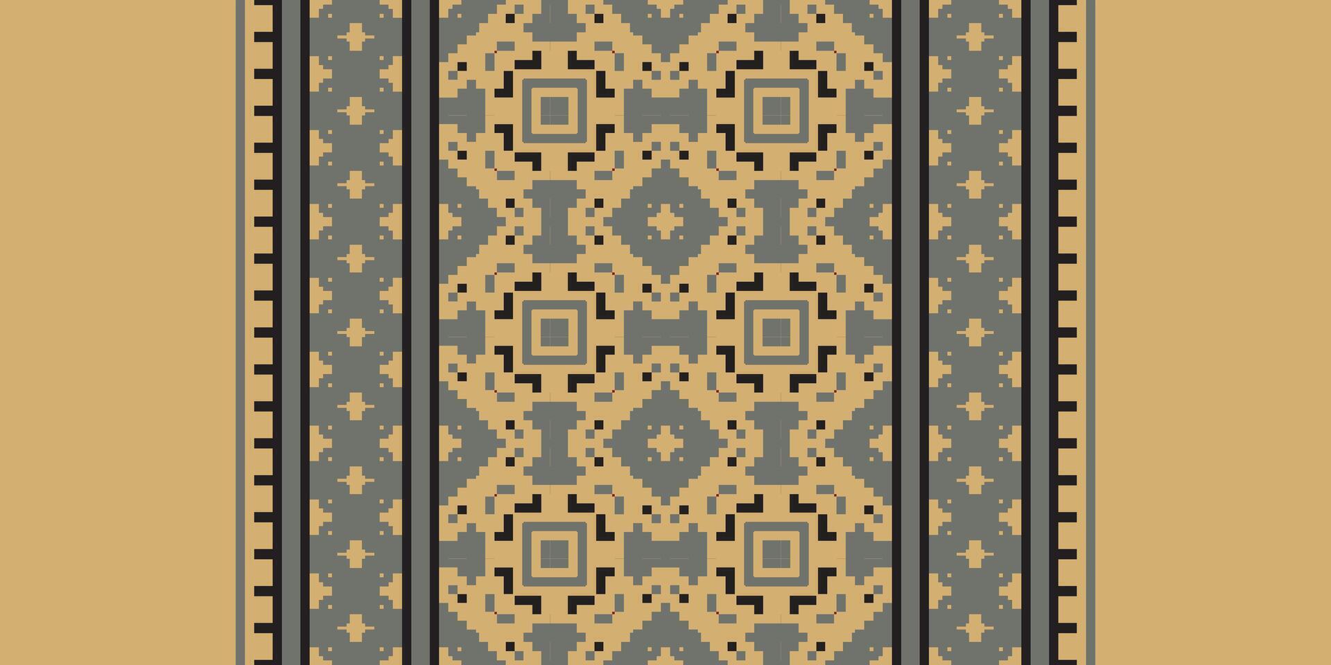 Tie dye Pattern Seamless Scandinavian pattern Motif embroidery, Pixel Ikat embroidery Design for Print lace pattern turkish ceramic ancient egypt art jacquard pattern vector