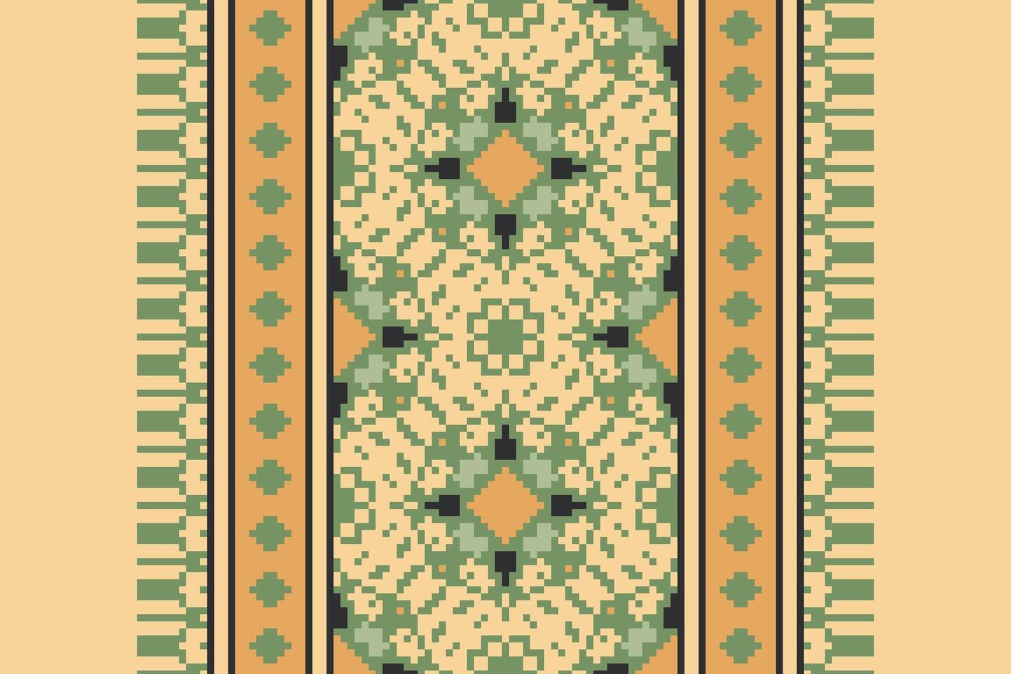 Nordic pattern Seamless Australian aboriginal pattern Motif embroidery, Pixel Ikat embroidery Design for Print 60s paisley tie dye damascus ornament rugs hipster kurta pajama vector
