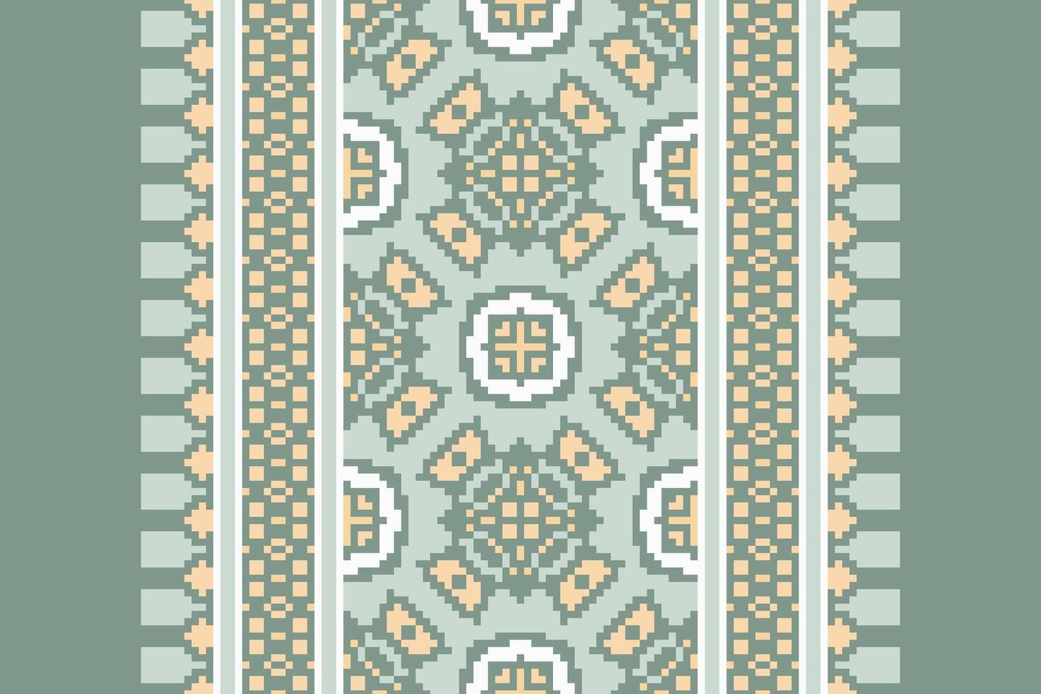Nordic pattern Seamless Australian aboriginal pattern Motif embroidery, Pixel Ikat embroidery Design for Print jacquard slavic pattern folklore pattern kente arabesque vector