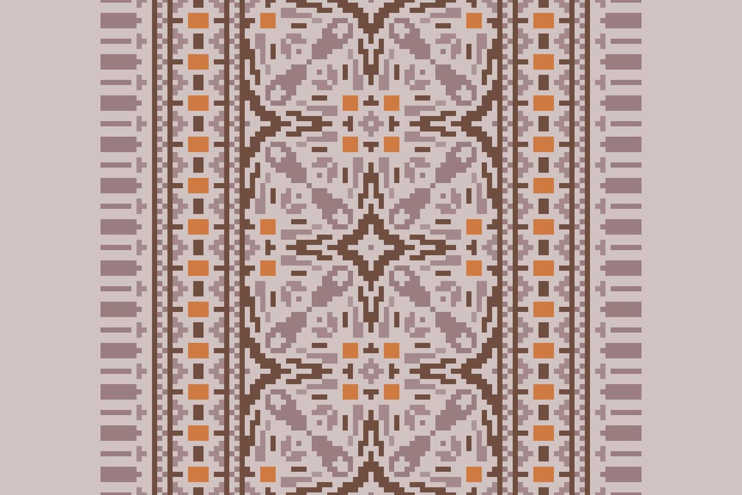 Navajo pattern Seamless Native American, Motif embroidery, Pixel Ikat embroidery Design for Print pattern vintage flower folk navajo patchwork pattern vector