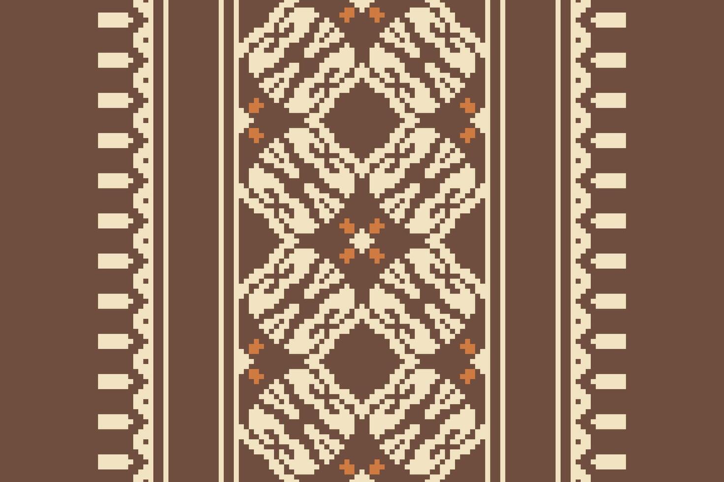 Navajo pattern Seamless Australian aboriginal pattern Motif embroidery, Pixel Ikat embroidery Design for Print indigenous art aboriginal art pattern floral kurti mughal border vector