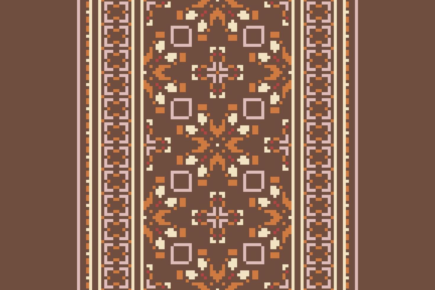Navajo pattern Seamless Australian aboriginal pattern Motif embroidery, Pixel Ikat embroidery Design for Print australian curtain pattern geometric pillow model kurti mughal flowers vector