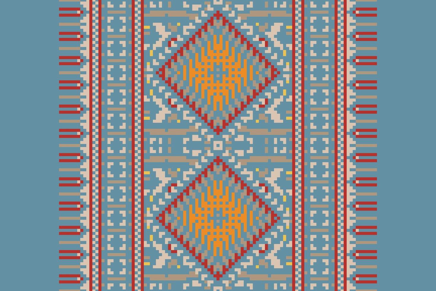 Navajo pattern Seamless Scandinavian pattern Motif embroidery, Pixel Ikat embroidery Design for Print lace pattern turkish ceramic ancient egypt art jacquard pattern vector