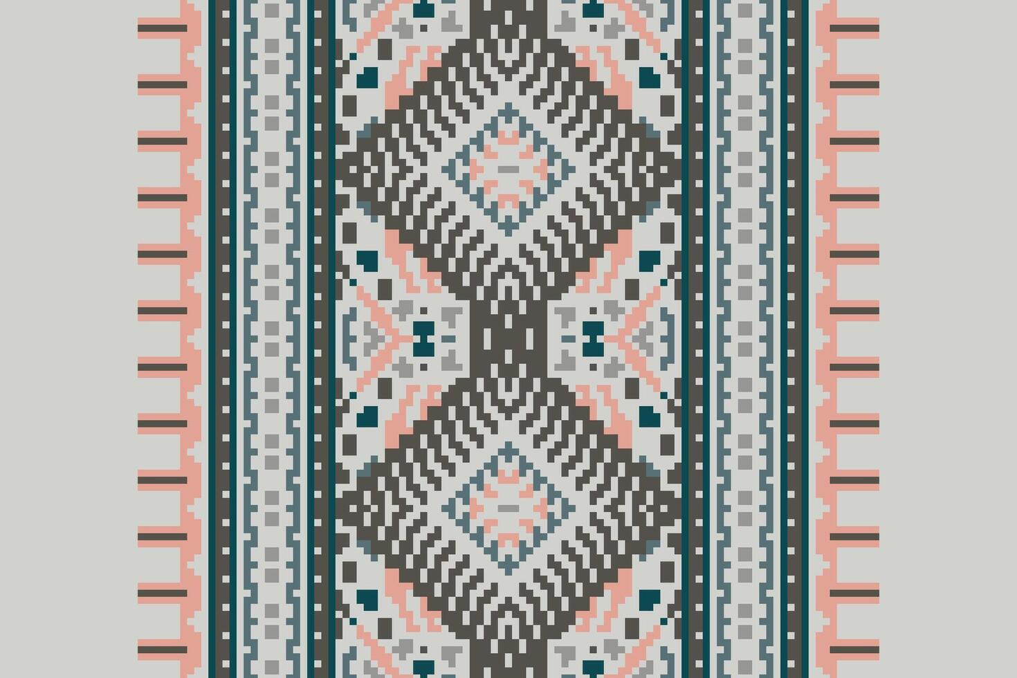 Patchwork pattern Seamless Australian aboriginal pattern Motif embroidery, Pixel Ikat embroidery Design for Print indigenous art aboriginal art pattern floral kurti mughal border vector