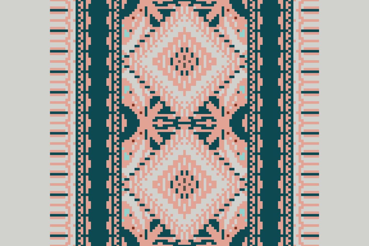 Patchwork pattern Seamless Australian aboriginal pattern Motif embroidery, Pixel Ikat embroidery Design for Print vyshyvanka placemat quilt sarong sarong beach kurtis Indian motifs vector