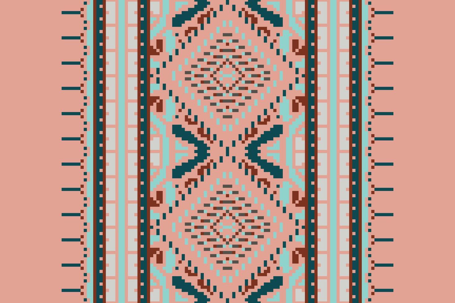 Patchwork pattern Seamless Australian aboriginal pattern Motif embroidery, Pixel Ikat embroidery Design for Print indonesian batik motif embroidery native american kurta mughal design vector