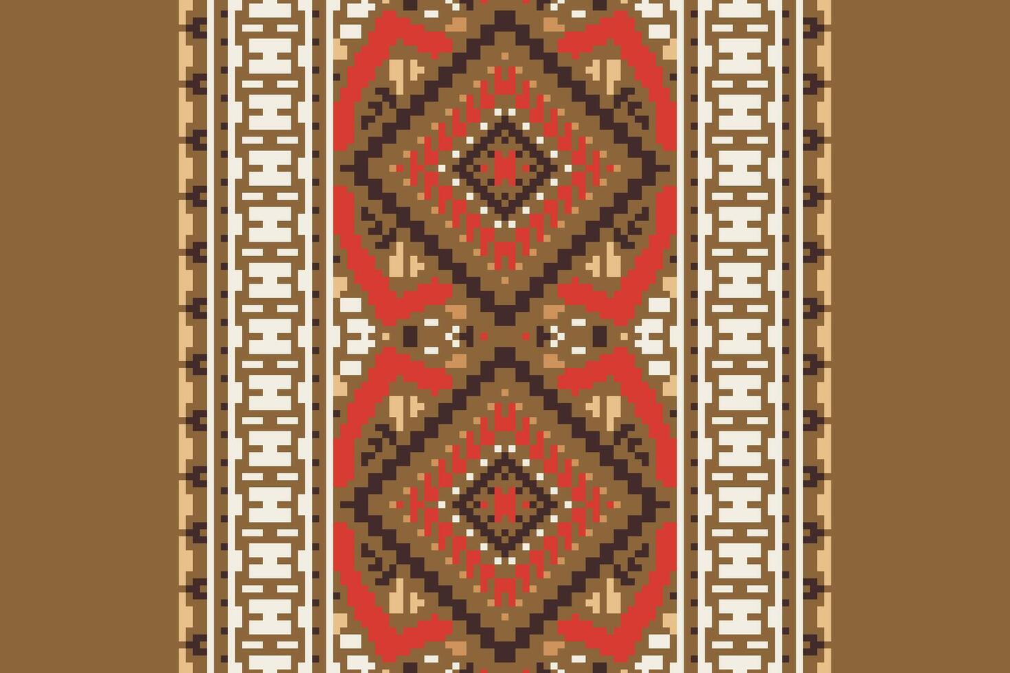 Patchwork pattern Seamless Australian aboriginal pattern Motif embroidery, Pixel Ikat embroidery Design for Print scandinavian pattern saree ethnic nativity gypsy pattern vector
