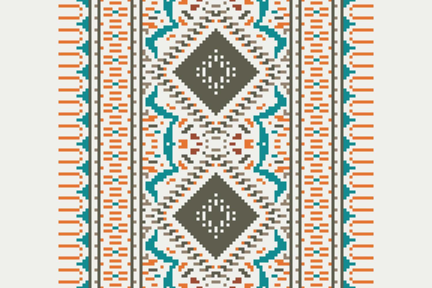 Patchwork pattern Seamless Australian aboriginal pattern Motif embroidery, Pixel Ikat embroidery Design for Print border embroidery ancient egypt vector