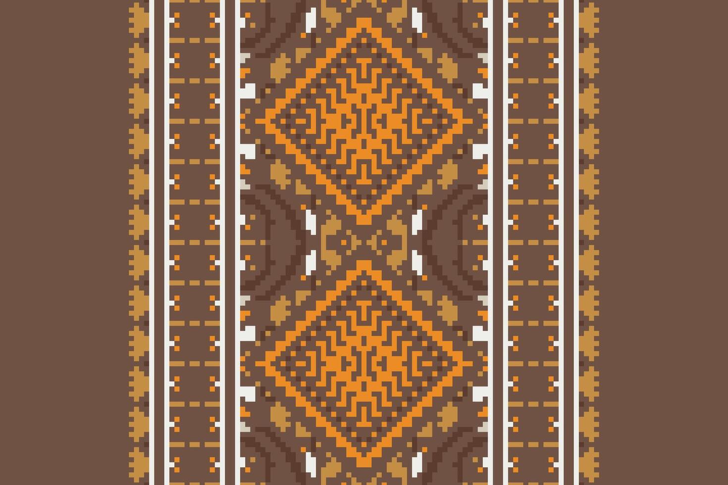 Patchwork pattern Seamless Scandinavian pattern Motif embroidery, Pixel Ikat embroidery Design for Print scandinavian pattern saree ethnic nativity gypsy pattern vector