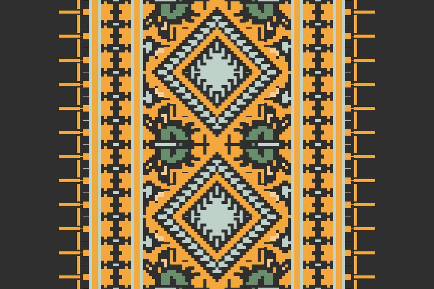 Tie dye Pattern Seamless Native American, Motif embroidery, Pixel Ikat embroidery Design for Print scarf hijab pattern kerchief Pixel Ikat Silk kurti model mughal patterns vector