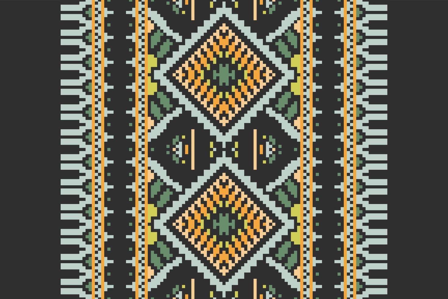 Tie dye Pattern Seamless Native American, Motif embroidery, Pixel Ikat embroidery Design for Print australian curtain pattern geometric pillow model kurti mughal flowers vector