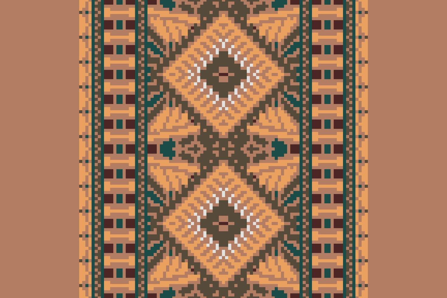 Tie dye Pattern Seamless Bandana print silk Motif embroidery, Pixel Ikat embroidery Design for Print kurta pattern mughal motifs tapestry pattern floral repeat vector