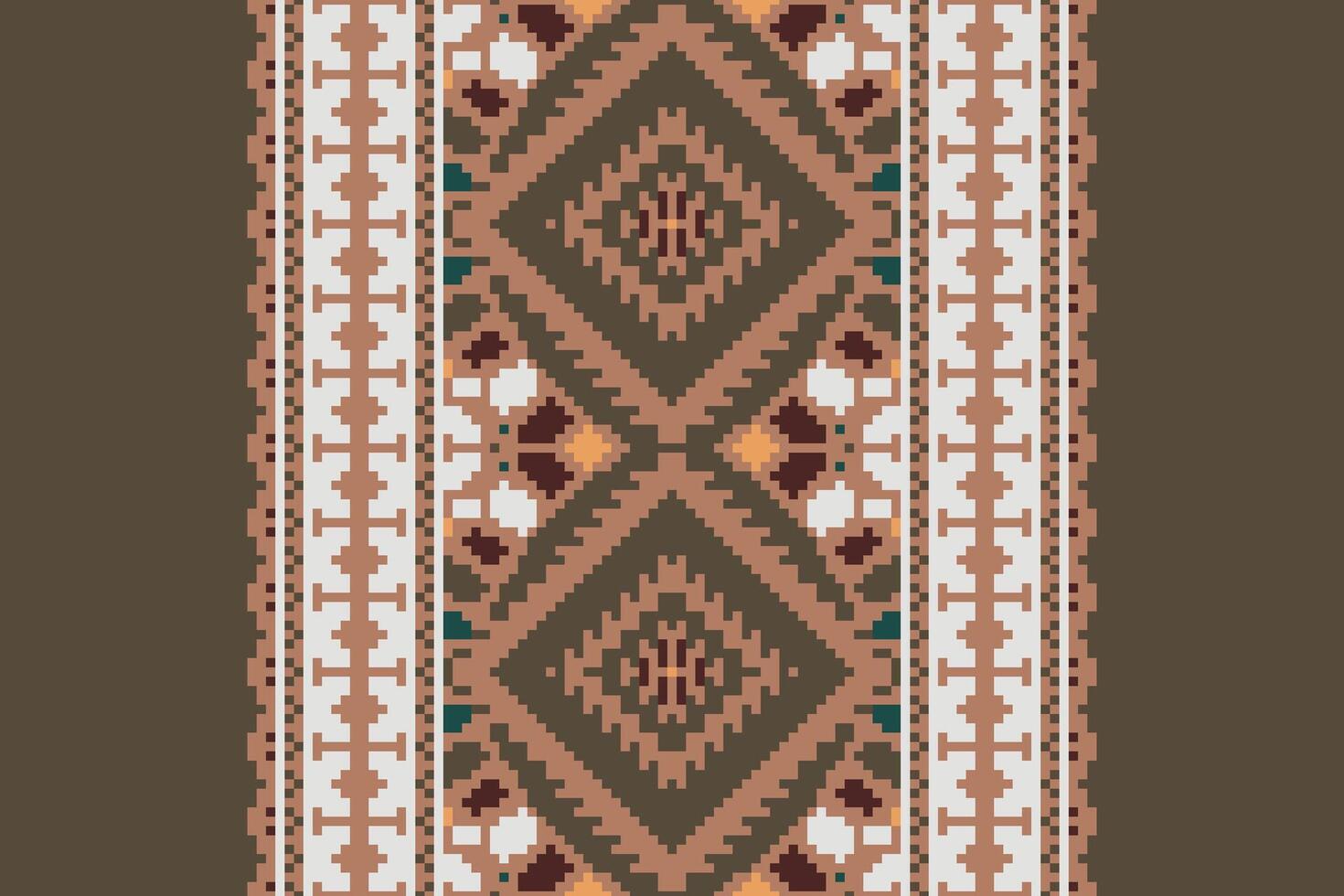 Tie dye Pattern Seamless Bandana print silk Motif embroidery, Pixel Ikat embroidery Design for Print tapestry floral kimono repeat pattern lacing spanish motif vector