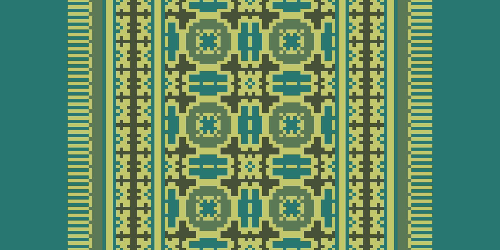 Baroque pattern Seamless Bandana print silk Motif embroidery, Pixel Ikat embroidery Design for Print scandinavian pattern saree ethnic nativity gypsy pattern vector