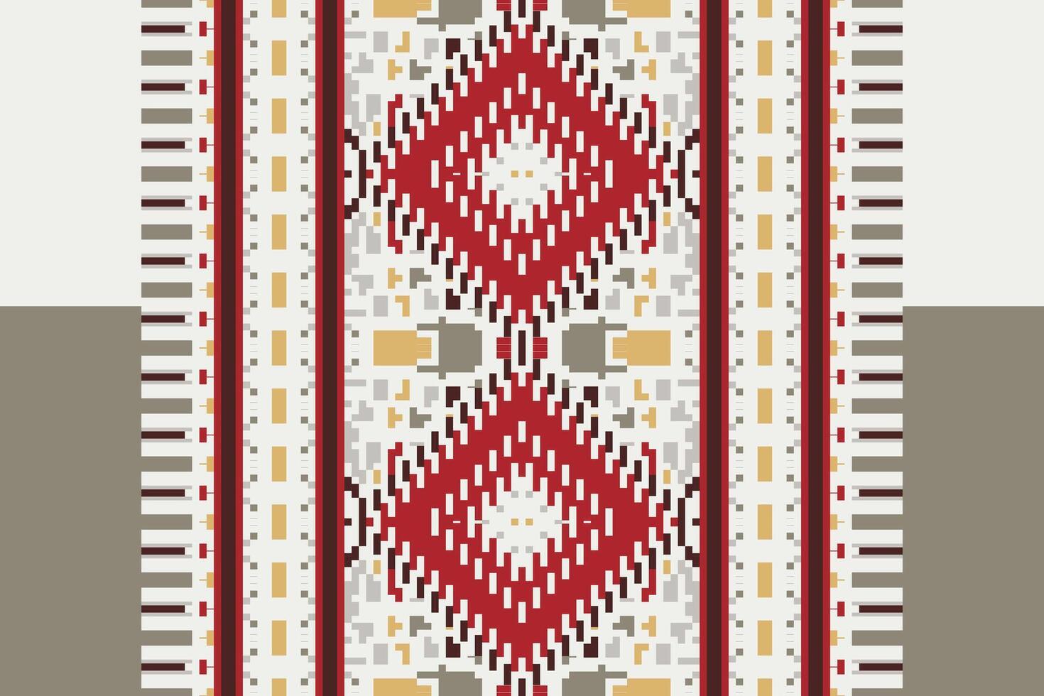 Tie dye Pattern Seamless Mughal architecture Motif embroidery, Pixel Ikat embroidery Design for Print tie dyeing pillowcase sambal puri kurti mughal architecture vector