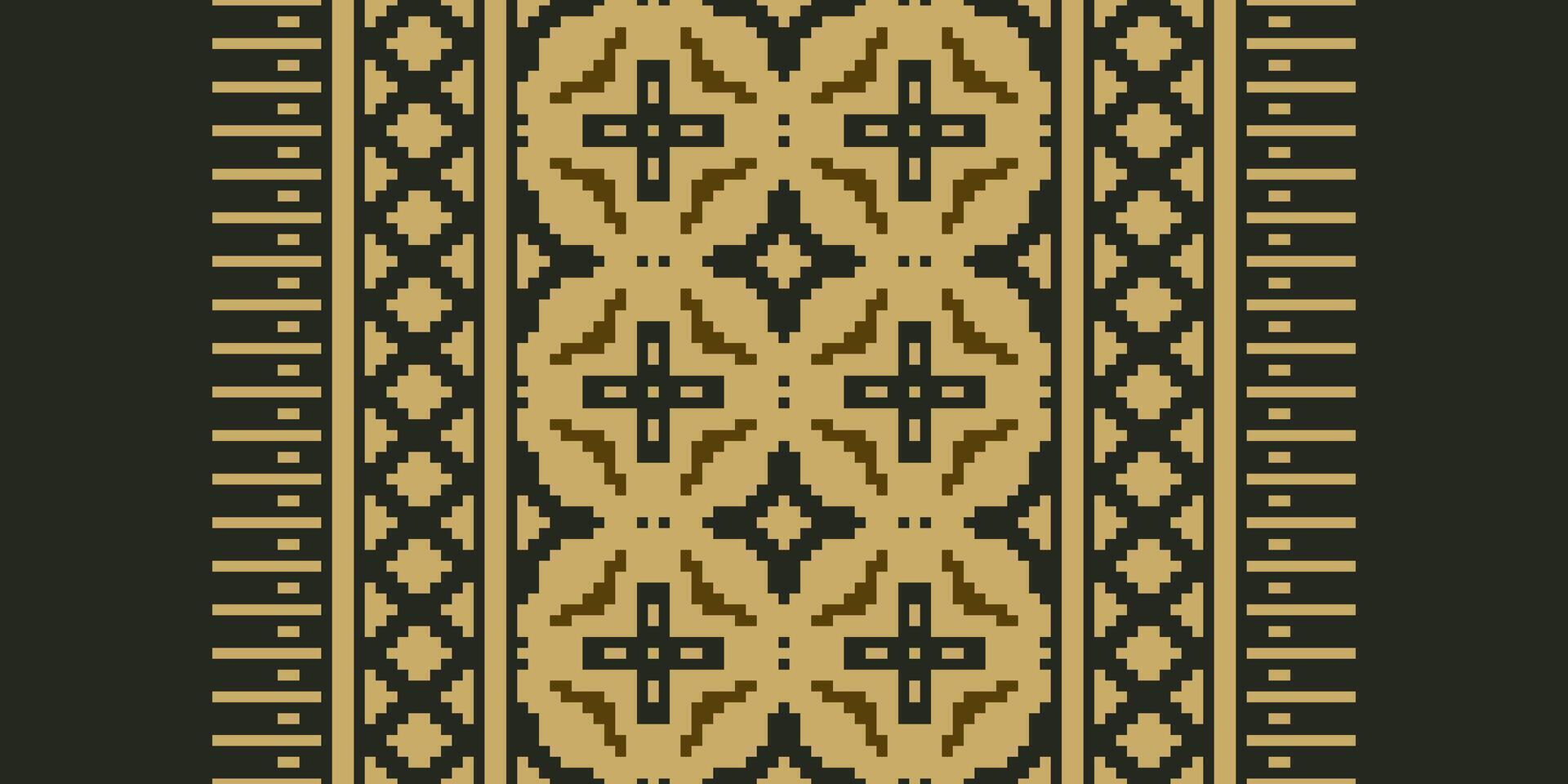 Baroque pattern Seamless Australian aboriginal pattern Motif embroidery, Pixel Ikat embroidery Design for Print indonesian batik motif embroidery native american kurta mughal design vector
