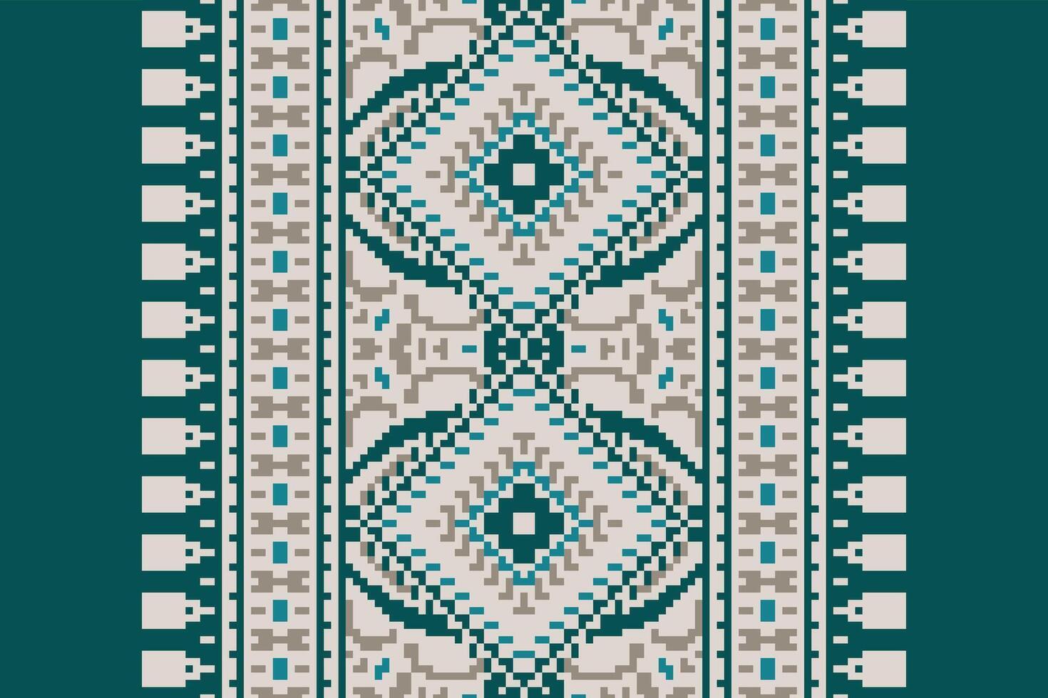 Baroque pattern Seamless Australian aboriginal pattern Motif embroidery, Pixel Ikat embroidery Design for Print indigenous art aboriginal art pattern floral kurti mughal border vector