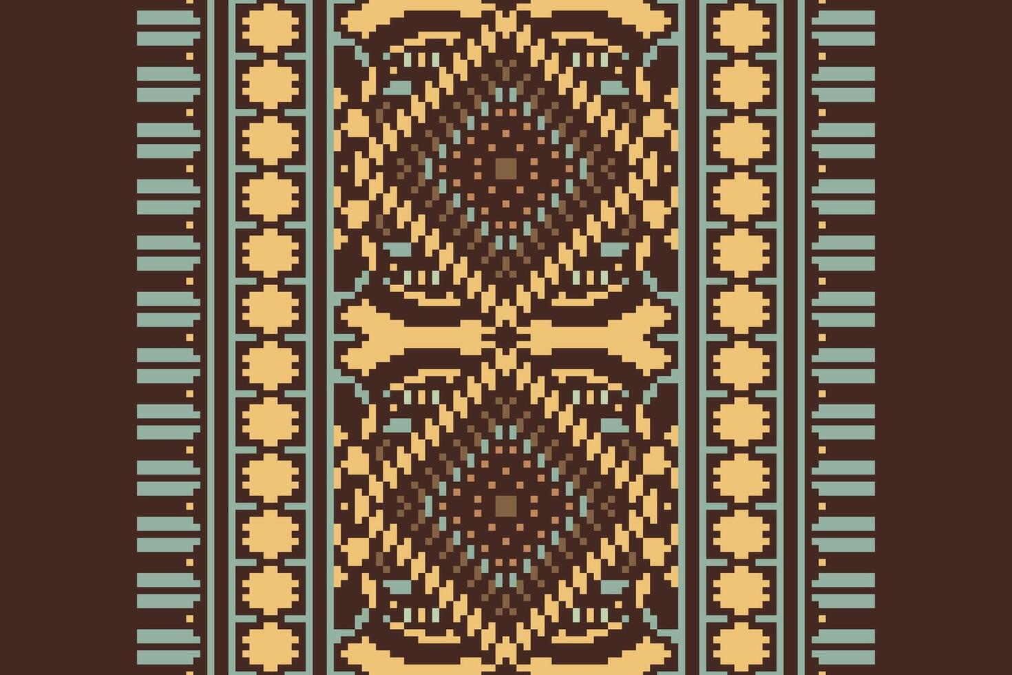 Baroque pattern Seamless Mughal architecture Motif embroidery, Pixel Ikat embroidery Design for Print australian curtain pattern geometric pillow model kurti mughal flowers vector