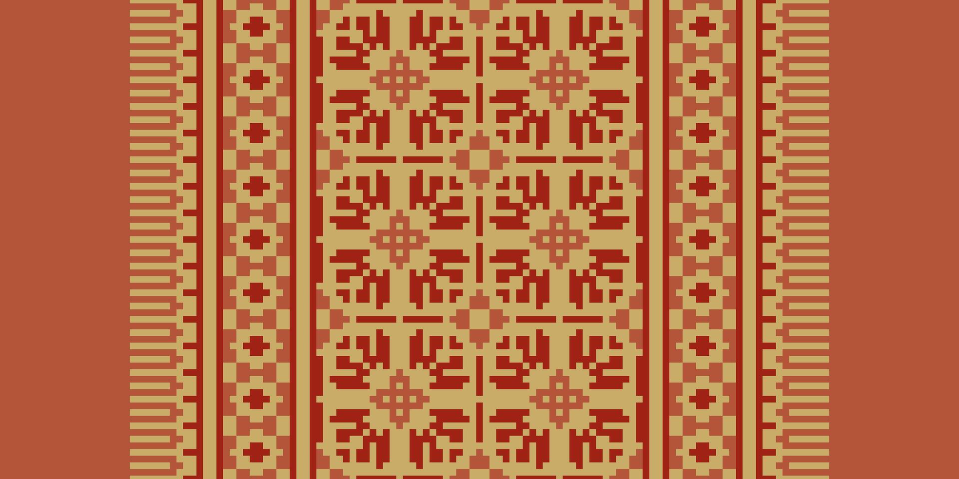 Baroque pattern Seamless Australian aboriginal pattern Motif embroidery, Pixel Ikat embroidery Design for Print indigenous art aboriginal art pattern floral kurti mughal border vector