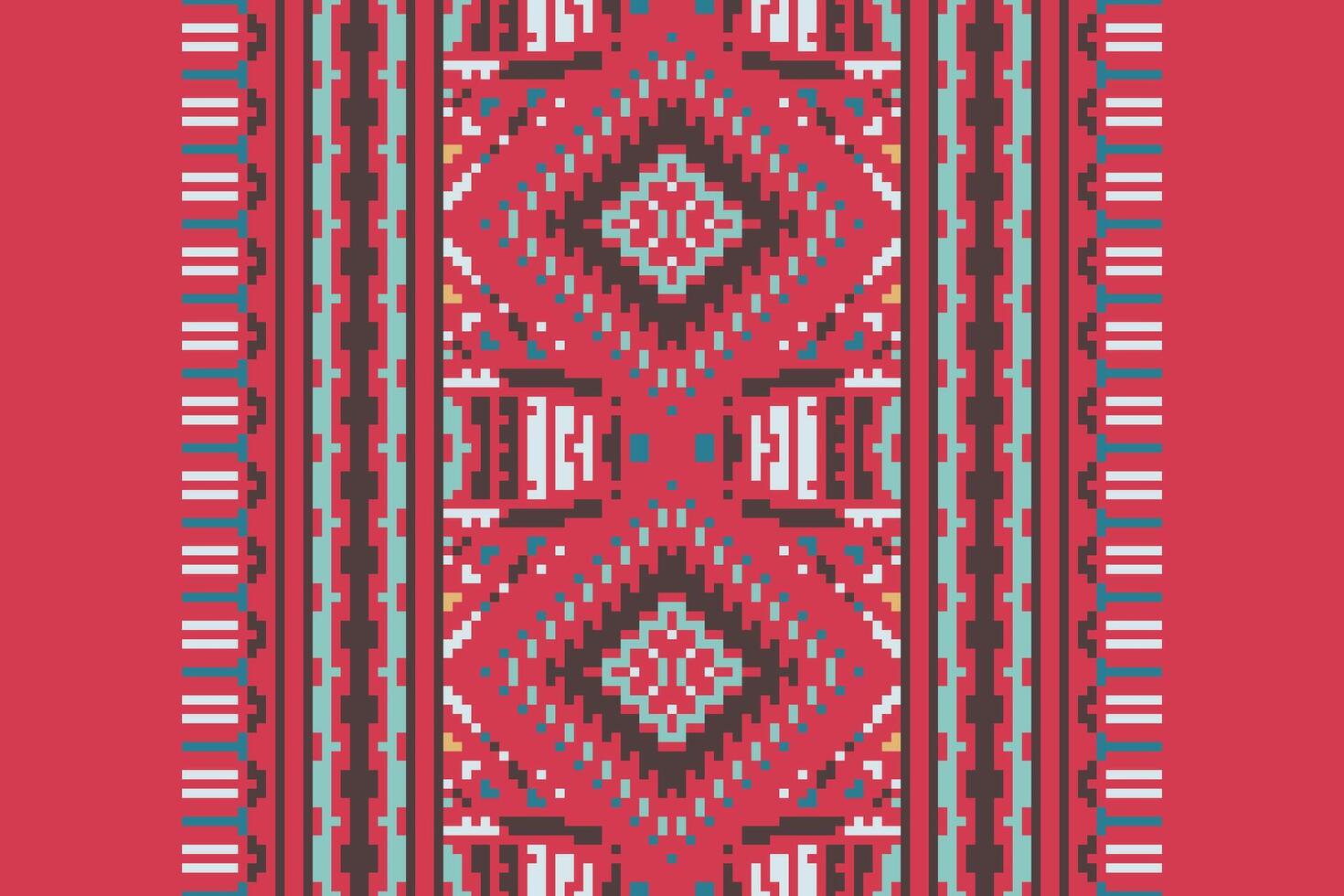 Baroque pattern Seamless Australian aboriginal pattern Motif embroidery, Pixel Ikat embroidery Design for Print kurta pattern mughal motifs tapestry pattern floral repeat vector