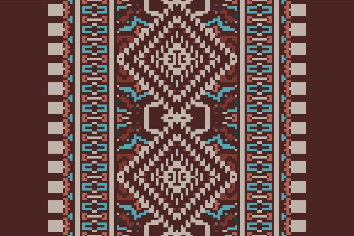 Baroque pattern Seamless Scandinavian pattern Motif embroidery, Pixel Ikat embroidery Design for Print lace pattern turkish ceramic ancient egypt art jacquard pattern vector