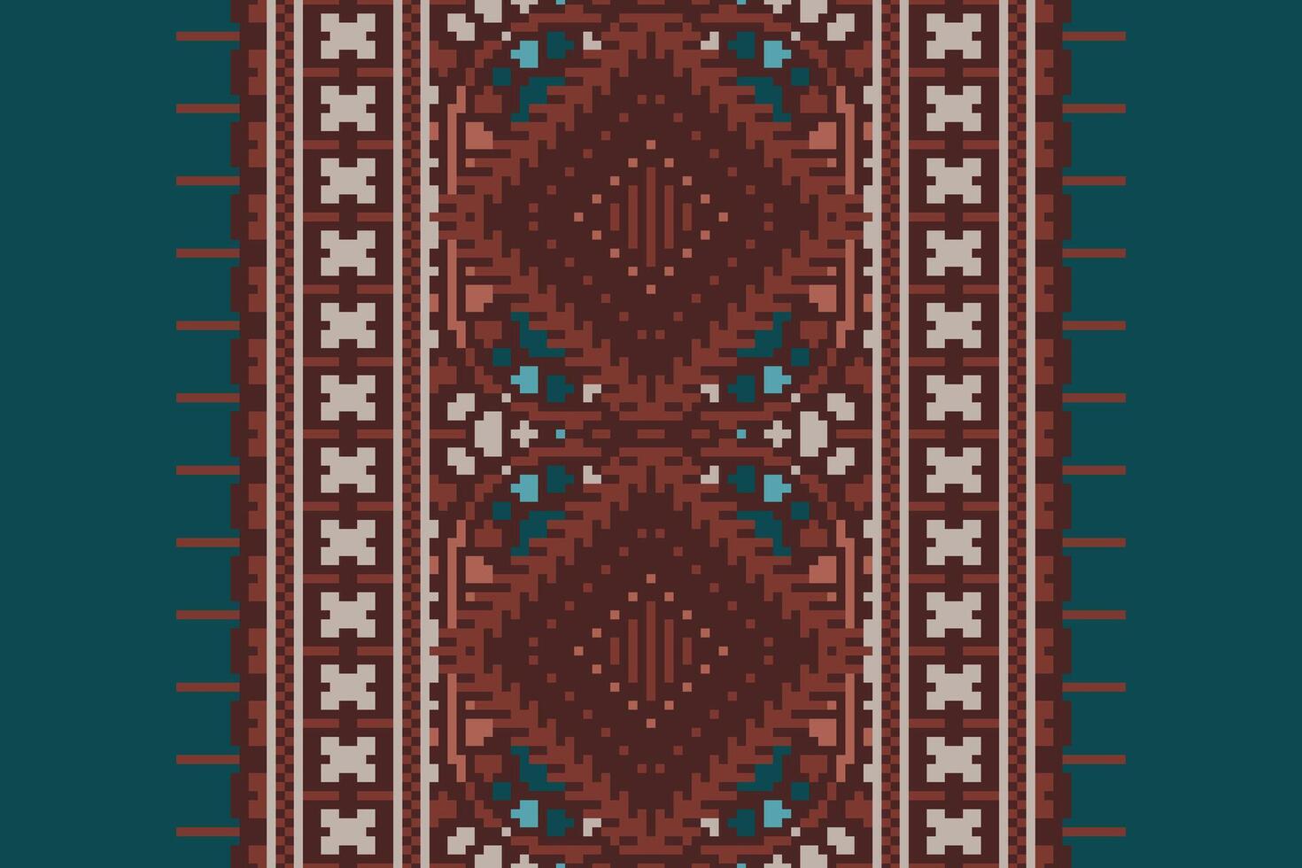 Baroque pattern Seamless Scandinavian pattern Motif embroidery, Pixel Ikat embroidery Design for Print lace pattern seamless pattern vintage shibori jacquard seamless vector