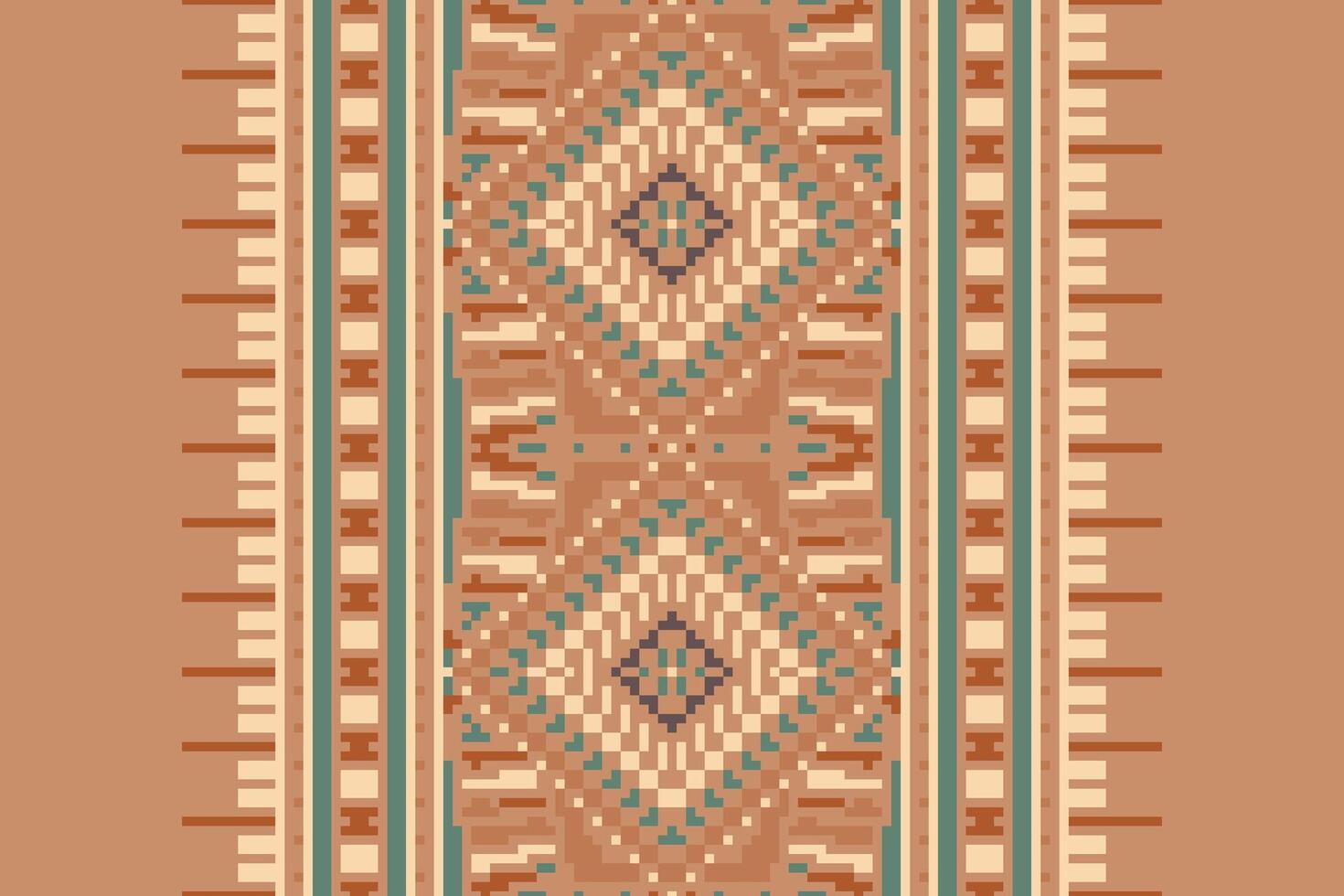 Dupatta pattern Seamless Bandana print silk Motif embroidery, Pixel Ikat embroidery Design for Print australian curtain pattern geometric pillow model kurti mughal flowers vector