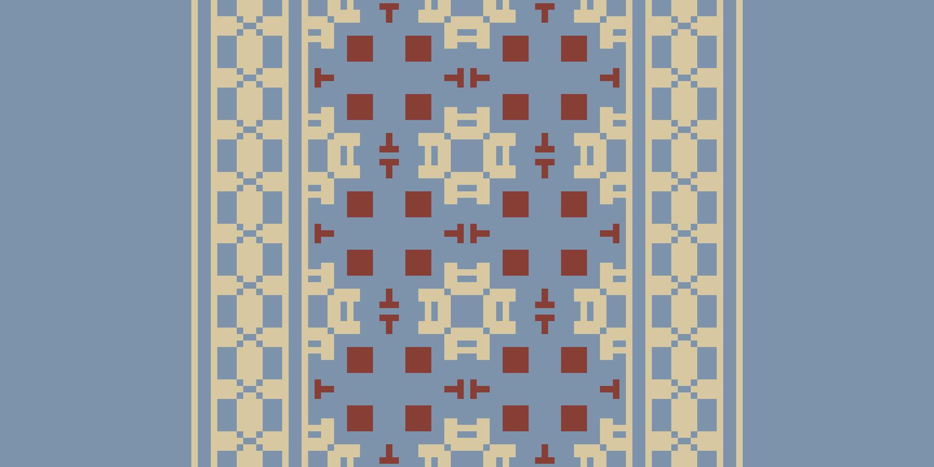 Baroque pattern Seamless Australian aboriginal pattern Motif embroidery, Pixel Ikat embroidery Design for Print jacquard slavic pattern folklore pattern kente arabesque vector