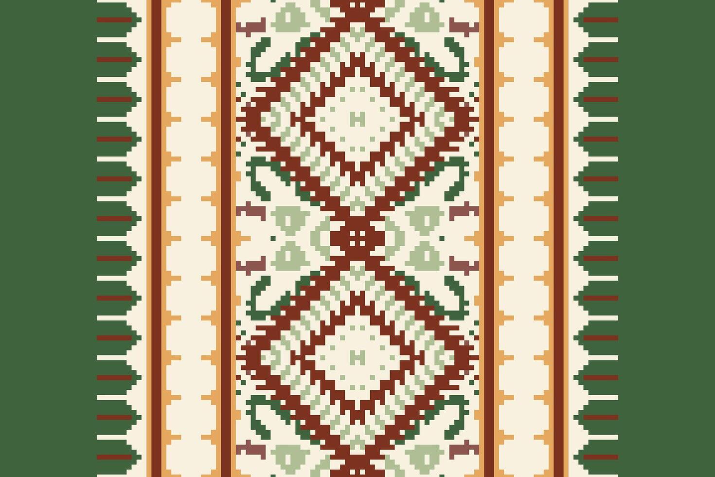Dupatta pattern Seamless Australian aboriginal pattern Motif embroidery, Pixel Ikat embroidery Design for Print scandinavian pattern saree ethnic nativity gypsy pattern vector