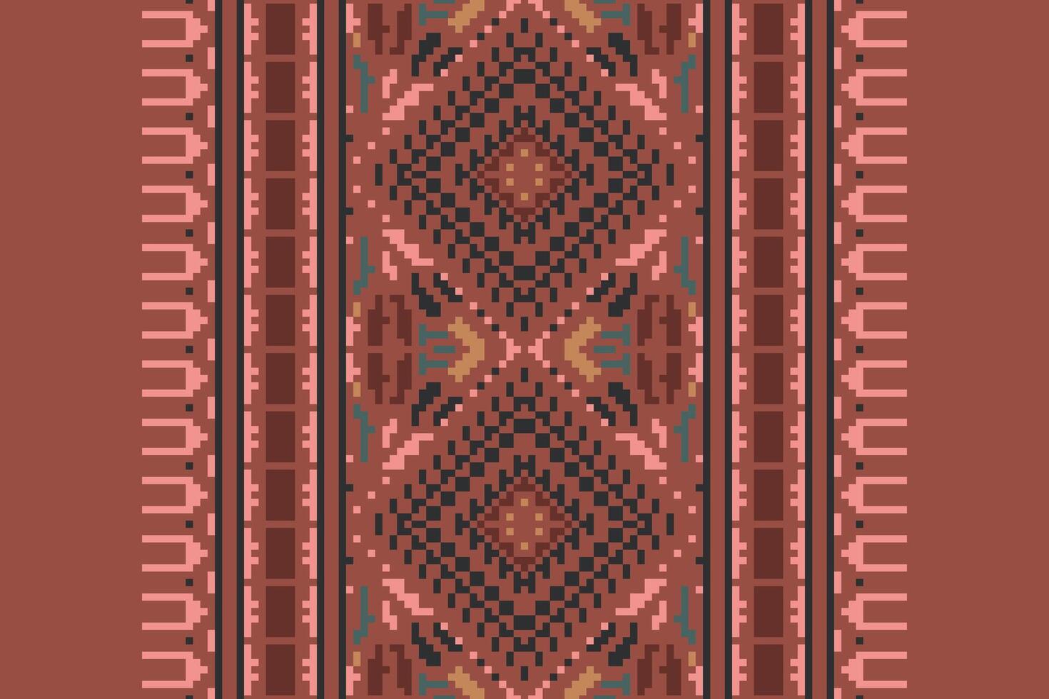Ancient patterns Seamless Australian aboriginal pattern Motif embroidery, Pixel Ikat embroidery Design for Print lace pattern seamless pattern vintage shibori jacquard seamless vector