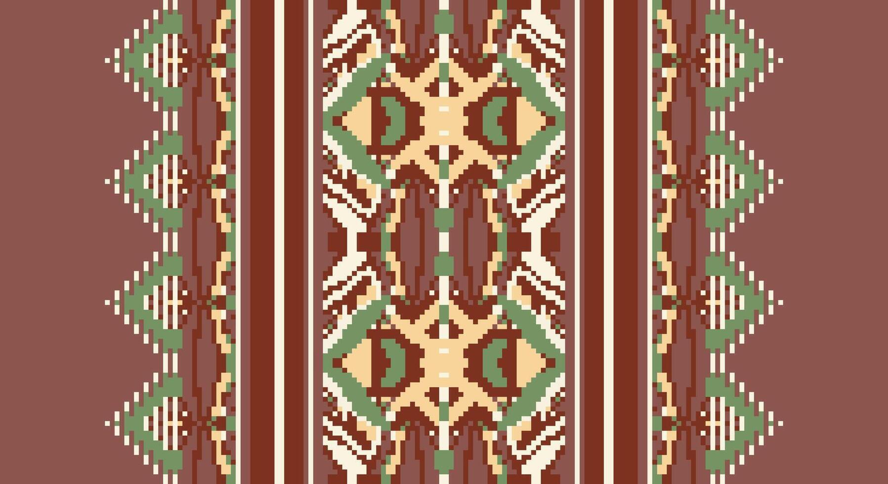 Peruvian pattern Seamless Native American, Motif embroidery, Pixel Ikat embroidery Design for Print lace pattern seamless pattern vintage shibori jacquard seamless vector