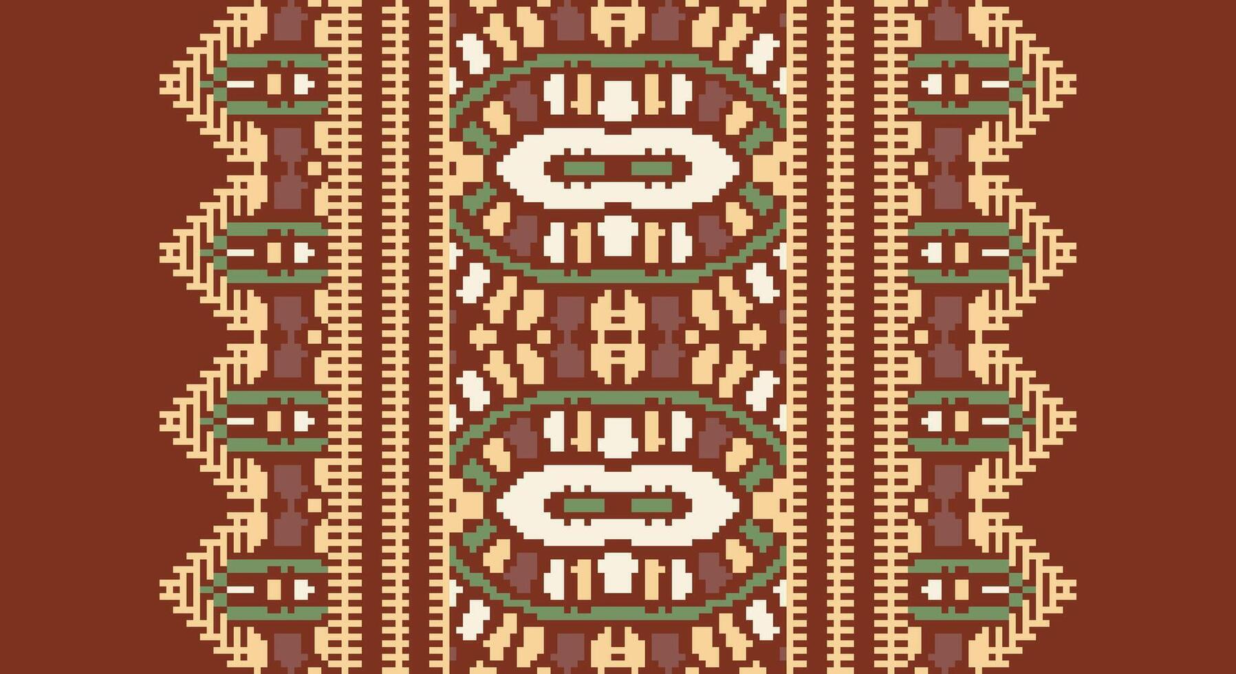 Peruvian pattern Seamless Native American, Motif embroidery, Pixel Ikat embroidery Design for Print lace pattern turkish ceramic ancient egypt art jacquard pattern vector