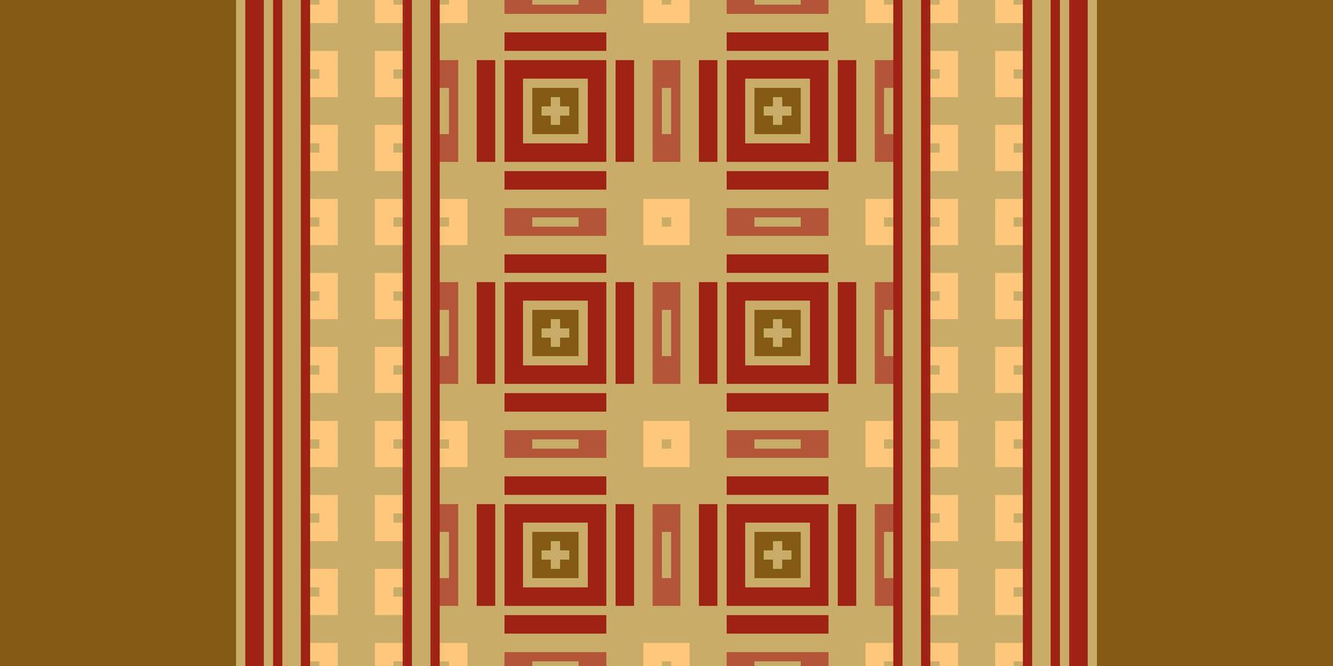 Dupatta pattern Seamless Bandana print silk Motif embroidery, Pixel Ikat embroidery Design for Print egyptian pattern tibetan mandala bandanna vector