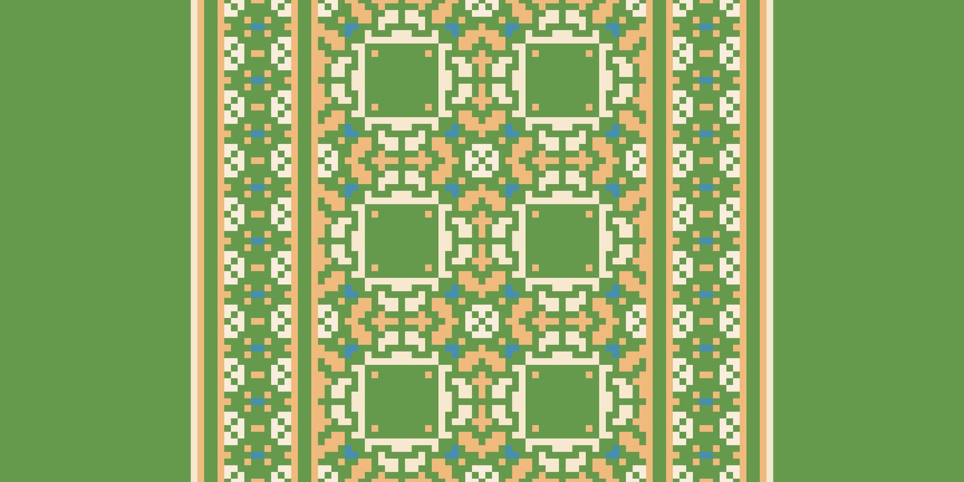 Dupatta pattern Seamless Australian aboriginal pattern Motif embroidery, Pixel Ikat embroidery Design for Print indonesian batik motif embroidery native american kurta mughal design vector