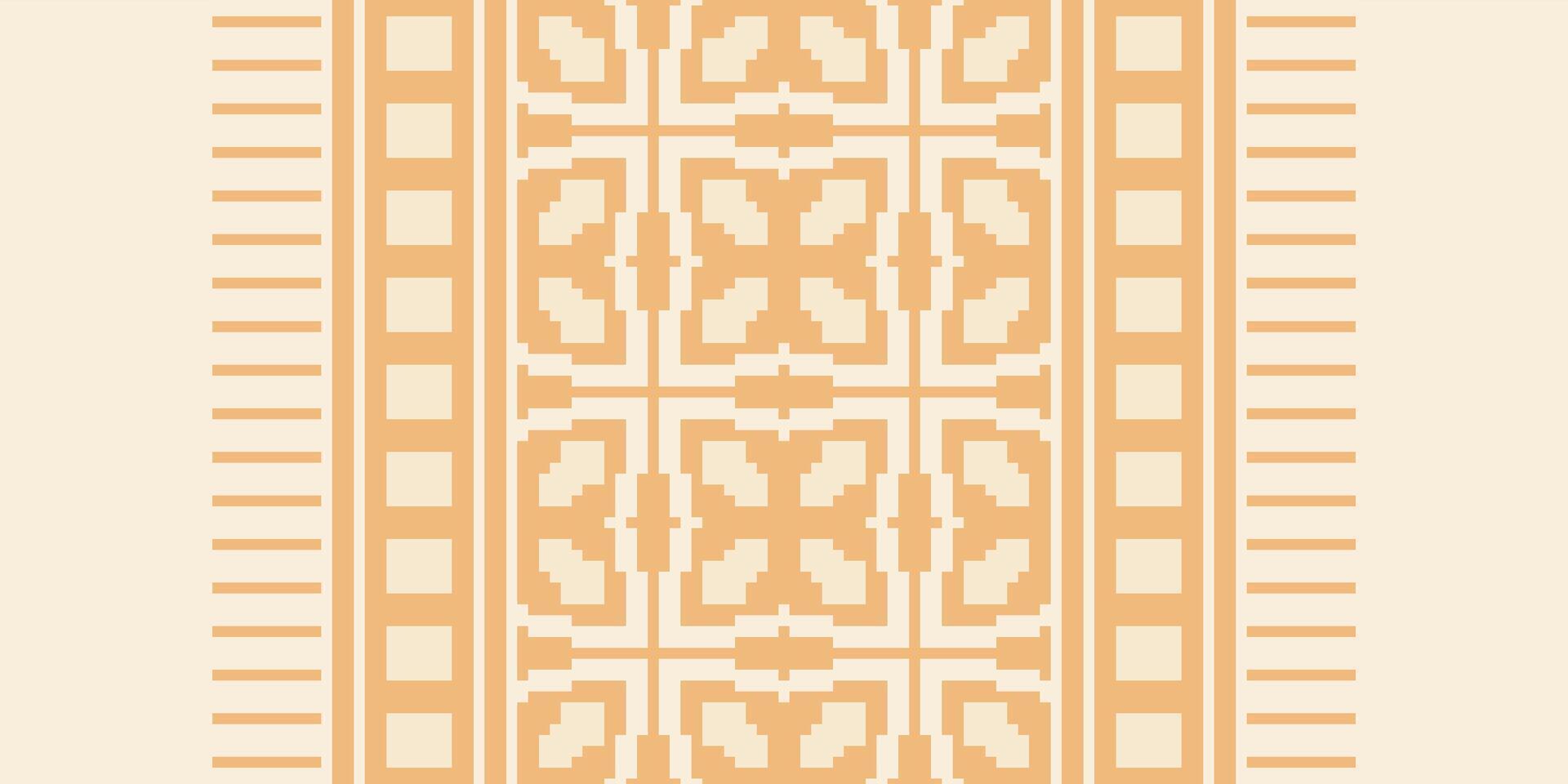 Dupatta pattern Seamless Australian aboriginal pattern Motif embroidery, Pixel Ikat embroidery Design for Print tapestry floral kimono repeat pattern lacing spanish motif vector